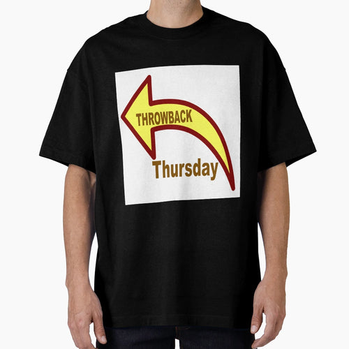 Throwback Thursday T-Shirt - Graphic Print for Adults - T-Shirt, Sweatshirt, Hoodie
