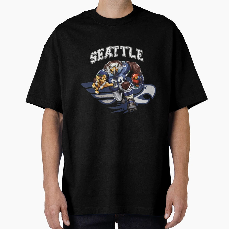 Seattle Football T-Shirt - Novelty Apparel Unisex - T-Shirt, Sweatshirt, Hoodie