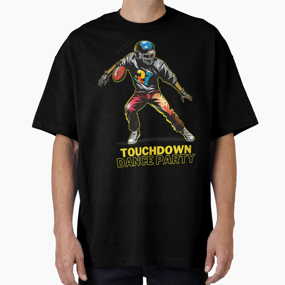 Touchdown Dance Party T-Shirt - Minimalist Print Men Women - T-Shirt, Sweatshirt, Hoodie