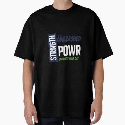 Strength Unleashed Power T-Shirt - Aesthetic Graphic for Adults - T-Shirt, Sweatshirt, Hoodie