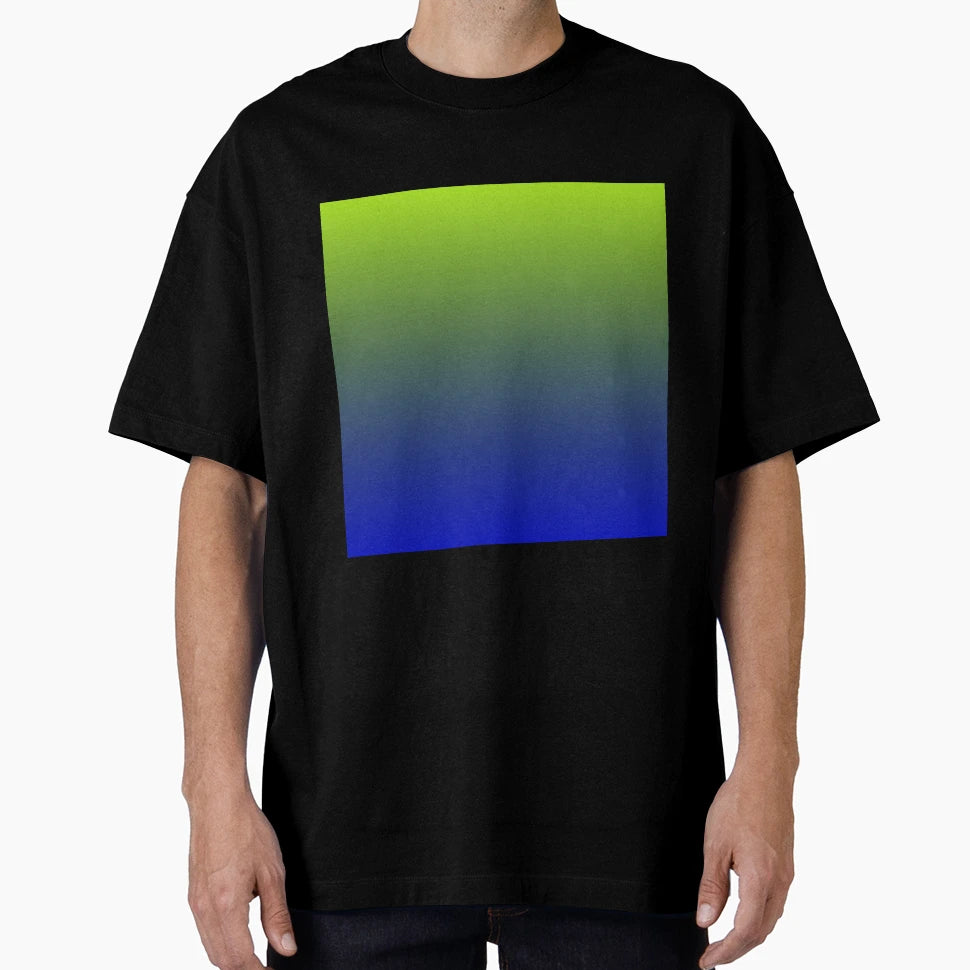 Green Blue Aesthetic Gradient T-Shirt - Novelty Apparel Men Women - T-Shirt, Sweatshirt, Hoodie