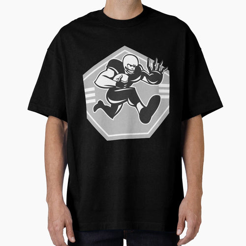 American Football Running Stiff Arm T-Shirt - Trendy Graphic Men Women - T-Shirt, Sweatshirt, Hoodie