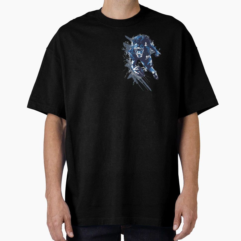 Detroit Lions Football 2 T-Shirt - Aesthetic Graphic Men Women - T-Shirt, Sweatshirt, Hoodie