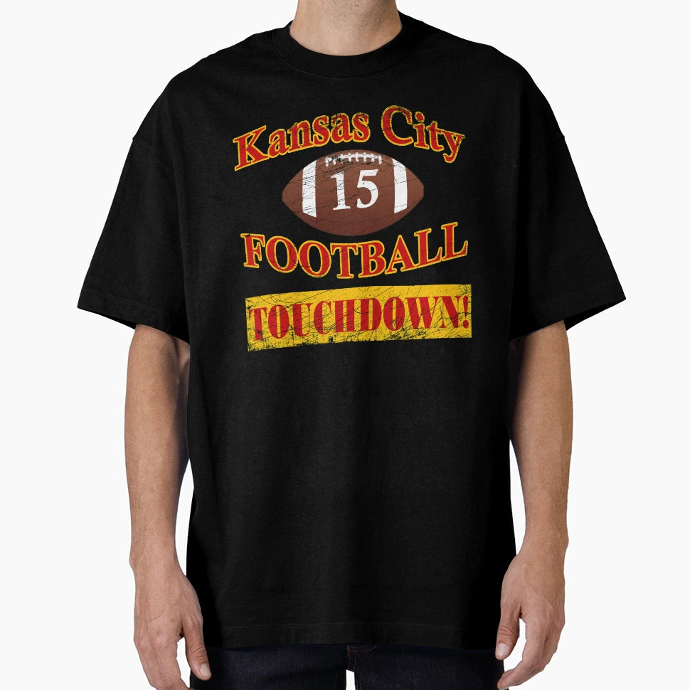 Kansas City Winning Footbal Touchdown T-Shirt - Graphic Print Unisex - T-Shirt, Sweatshirt, Hoodie