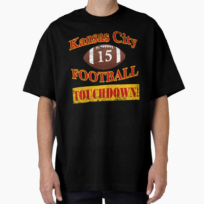 Kansas City Winning Footbal Touchdown T-Shirt - Graphic Print Unisex - T-Shirt, Sweatshirt, Hoodie