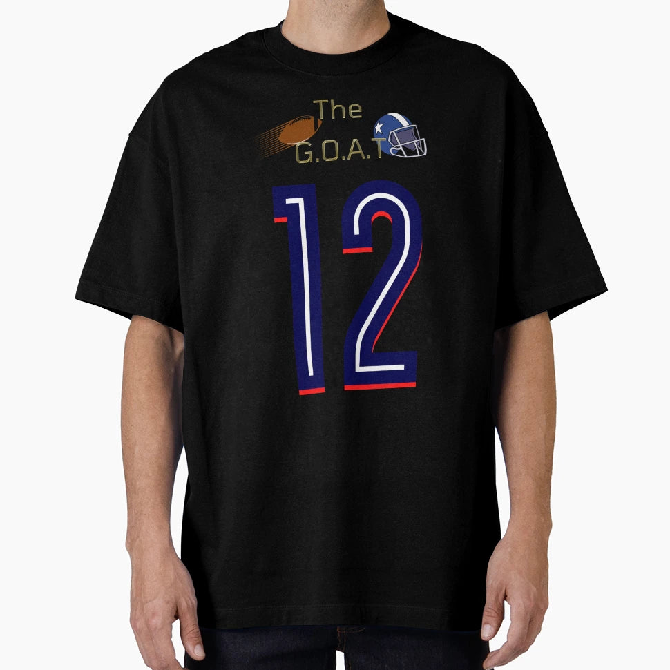 G O T Number 12 Football T-Shirt - Custom Art Print Men Women - T-Shirt, Sweatshirt, Hoodie