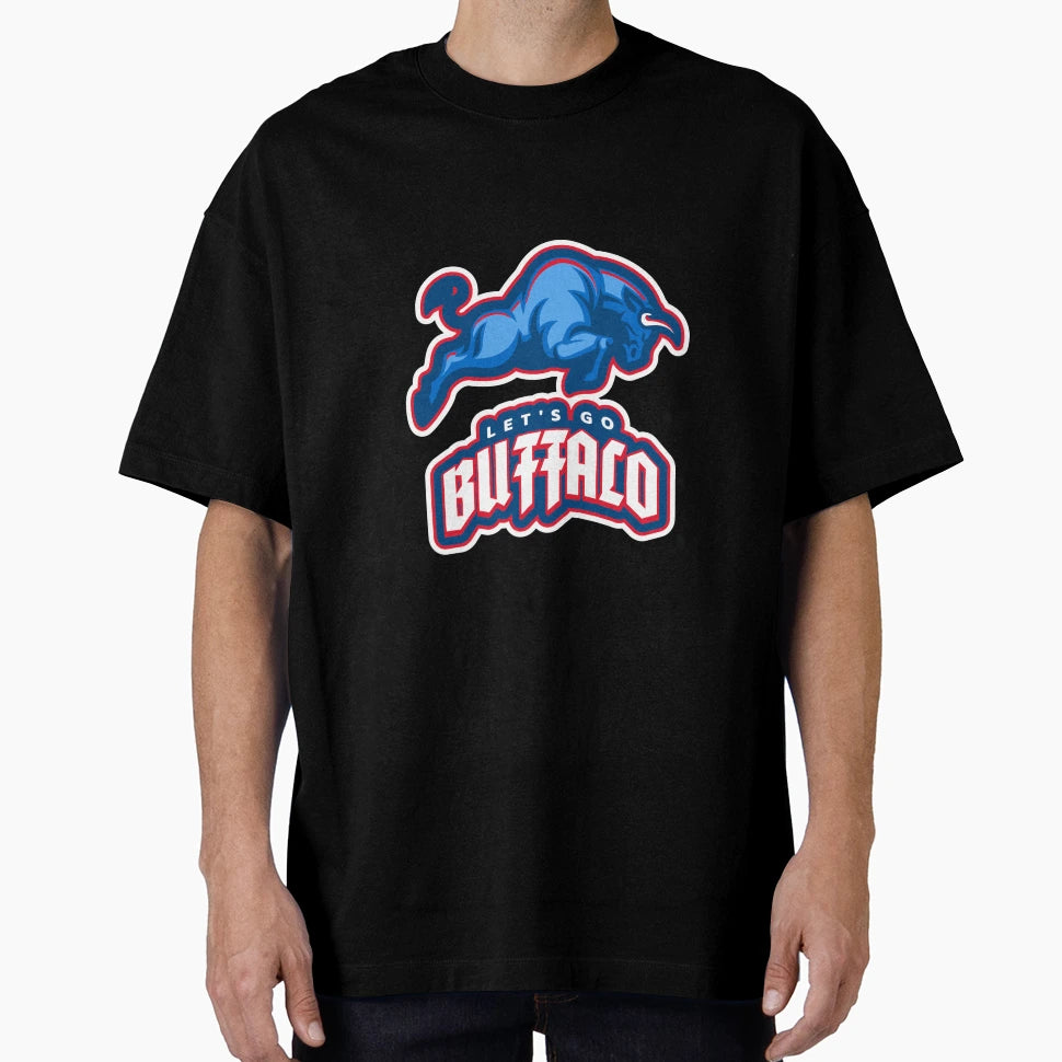 Lets Go Buffalo Lets Go Buffalo T-Shirt - Minimalist Print Men Women - T-Shirt, Sweatshirt, Hoodie