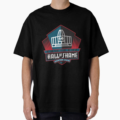Pro Football Hall Shame Colors T-Shirt - Minimalist Print Unisex - T-Shirt, Sweatshirt, Hoodie