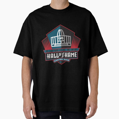Pro Football Hall Shame Colors T-Shirt - Minimalist Print Unisex - T-Shirt, Sweatshirt, Hoodie