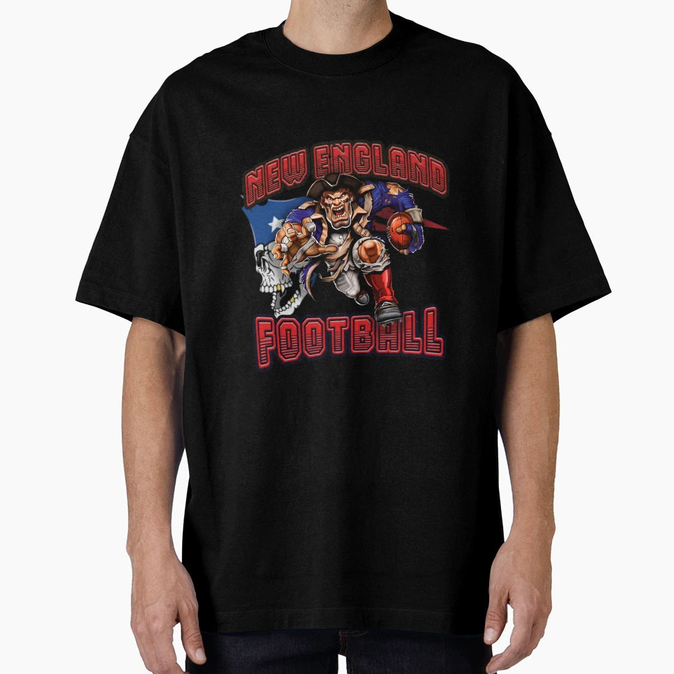 New England Football T-Shirt - Graphic Print for Adults - T-Shirt, Sweatshirt, Hoodie
