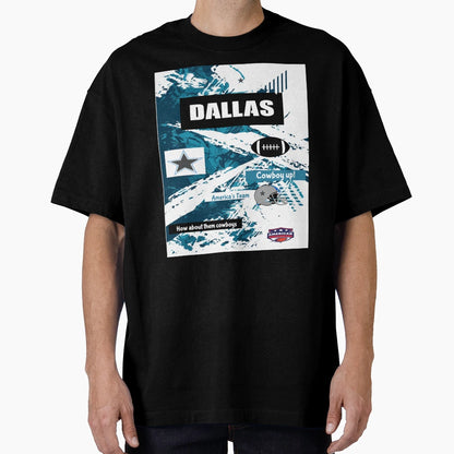 American Football Dallas T-Shirt - Streetwear Style Men Women - T-Shirt, Sweatshirt, Hoodie