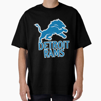 Detroit Rams T-Shirt - Novelty Apparel Unisex - T-Shirt, Sweatshirt, Hoodie