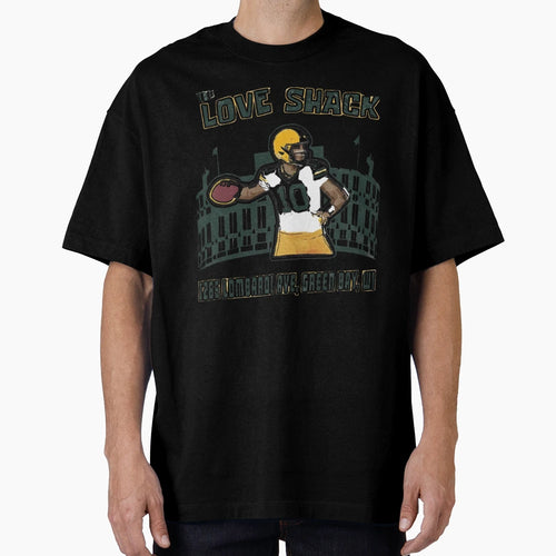 Love Shack 1265 Lombardi Ave Green Bay T-Shirt - Fun Novelty Design Unisex - T-Shirt, Sweatshirt, Hoodie