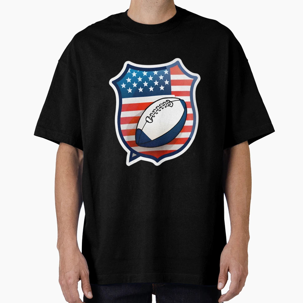 Usa American Football T-Shirt - Fun Novelty Design for Adults - T-Shirt, Sweatshirt, Hoodie