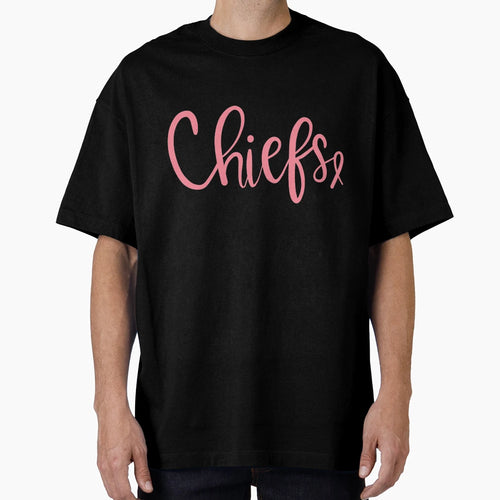 Chiefs Breast Cancer Awareness T-Shirt - Casual Everyday Wear for Adults - T-Shirt, Sweatshirt, Hoodie