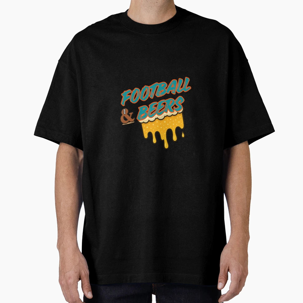 Football Beers Sunday Routine Funny T-Shirt - Minimalist Print for Adults - T-Shirt, Sweatshirt, Hoodie