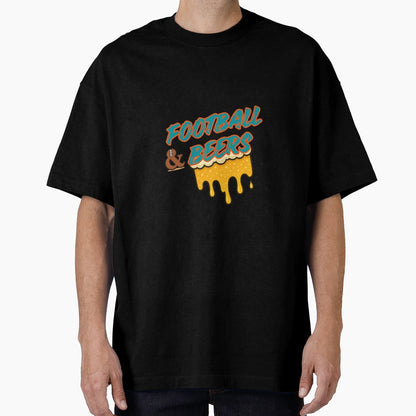 Football Beers Sunday Routine Funny T-Shirt - Minimalist Print for Adults - T-Shirt, Sweatshirt, Hoodie