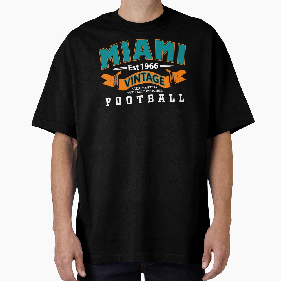 Miami Pro Football 1966 T-Shirt - Aesthetic Graphic Men Women - T-Shirt, Sweatshirt, Hoodie