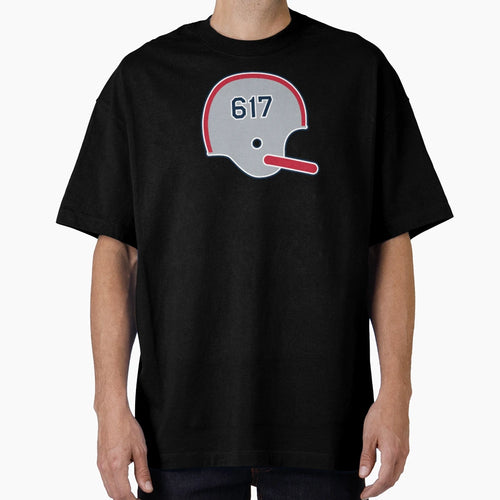 New England Patriots 617 Helmet T-Shirt - Streetwear Style Unisex - T-Shirt, Sweatshirt, Hoodie