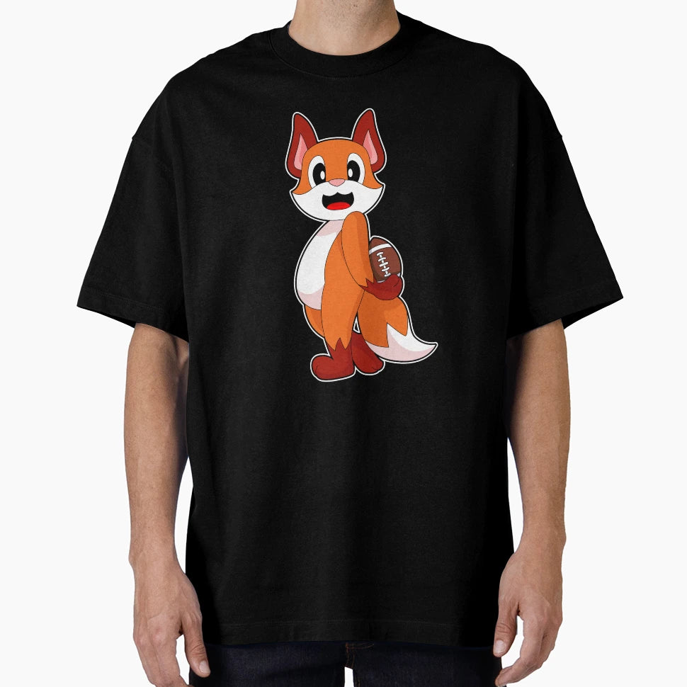Fox American Football T-Shirt - Trendy Graphic Men Women - T-Shirt, Sweatshirt, Hoodie