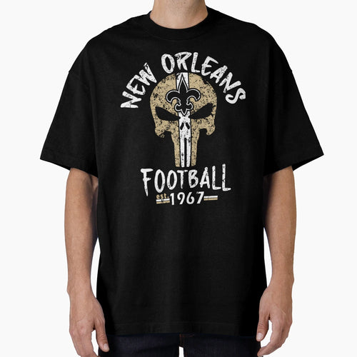 New Orleans Pro Football Grunge T-Shirt - Trendy Graphic Unisex - T-Shirt, Sweatshirt, Hoodie