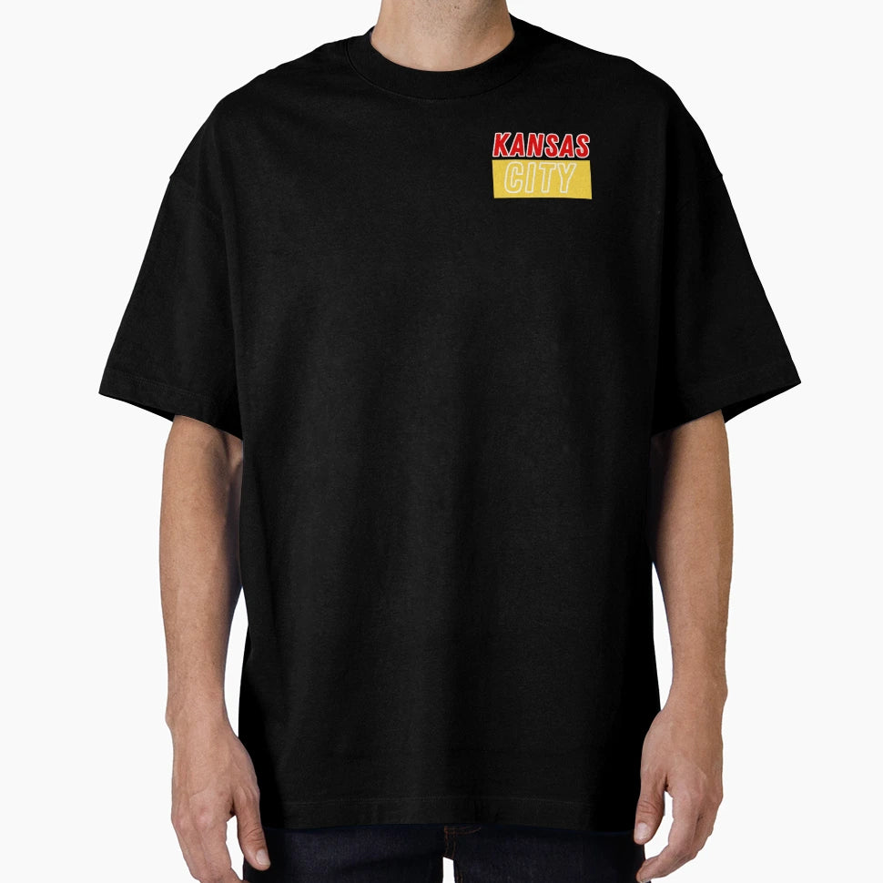 Kansas City Color Block 2 T-Shirt - Graphic Print Unisex - T-Shirt, Sweatshirt, Hoodie