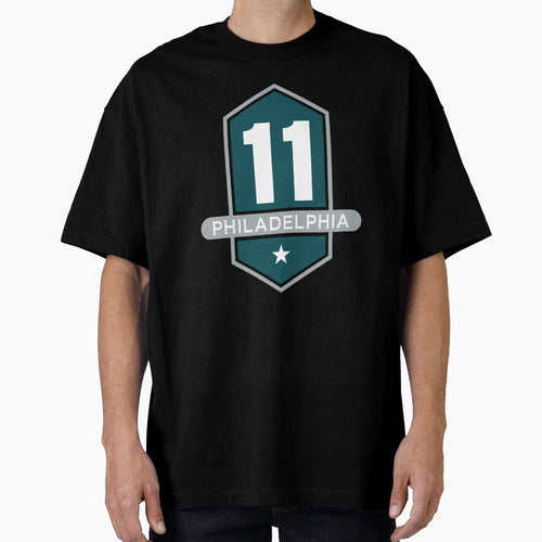 Philadelphia 11 Emblem T-Shirt - Minimalist Print Men Women - T-Shirt, Sweatshirt, Hoodie