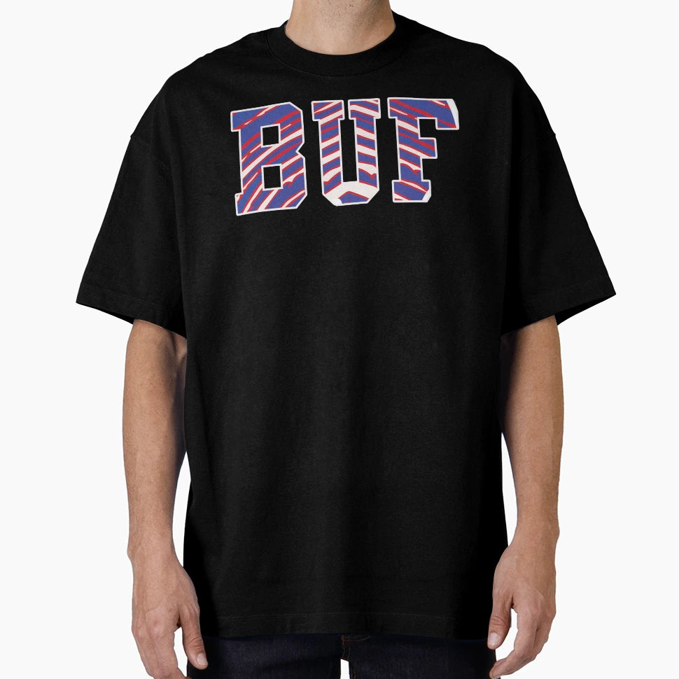 Buffalo Zebra Striped Buf T-Shirt - Streetwear Style Unisex - T-Shirt, Sweatshirt, Hoodie