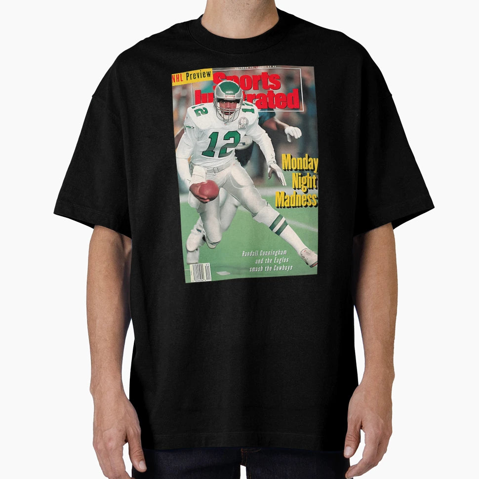Randall Cunningham Sports Illustrated T-Shirt - Novelty Apparel Men Women - T-Shirt, Sweatshirt, Hoodie