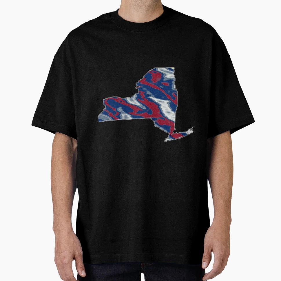 Abstract New York State Option 3 T-Shirt - Minimalist Print Unisex - T-Shirt, Sweatshirt, Hoodie