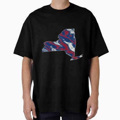 Abstract New York State Option 3 T-Shirt - Minimalist Print Unisex - T-Shirt, Sweatshirt, Hoodie