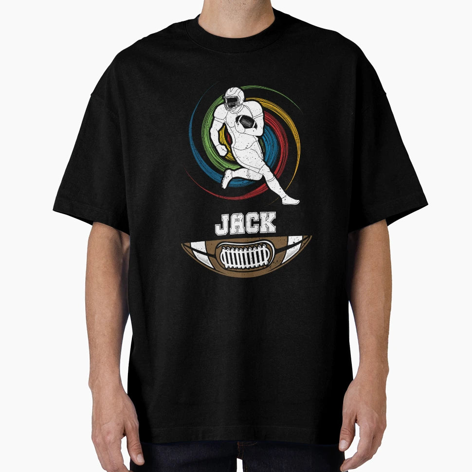 Jack Birthday Football Ball T-Shirt - Fun Novelty Design Unisex - T-Shirt, Sweatshirt, Hoodie