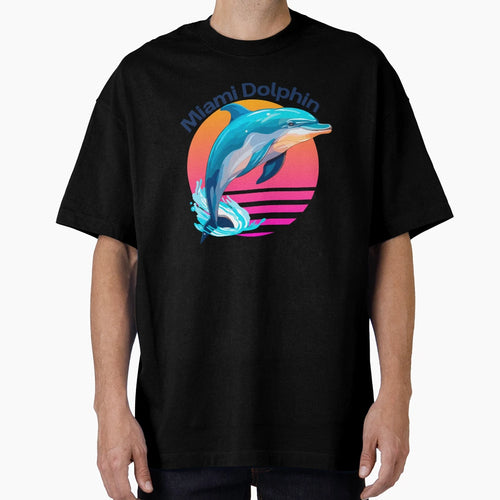Swimming Creativity Miami Dolphin Pod T-Shirt - Casual Everyday Wear Unisex - T-Shirt, Sweatshirt, Hoodie