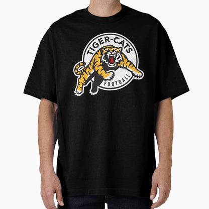 Hamilton Tiger Cats Cfl Logo T-Shirt - Fun Novelty Design for Adults - T-Shirt, Sweatshirt, Hoodie