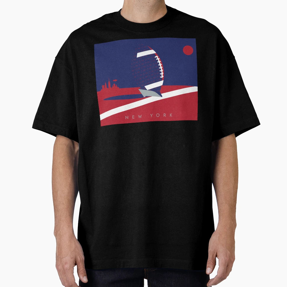 New York Nfl Fan Art T-Shirt - Trendy Graphic Unisex - T-Shirt, Sweatshirt, Hoodie