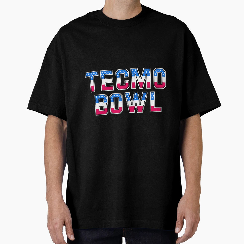 Tecmo Bowl Logo Fan Art T-Shirt - Novelty Apparel Unisex - T-Shirt, Sweatshirt, Hoodie