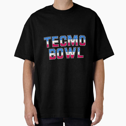 Tecmo Bowl Logo Fan Art T-Shirt - Novelty Apparel Unisex - T-Shirt, Sweatshirt, Hoodie