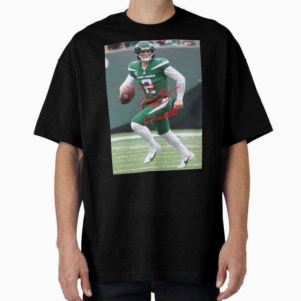 Zach Wilson T-Shirt - Unique Graphic for Adults - T-Shirt, Sweatshirt, Hoodie