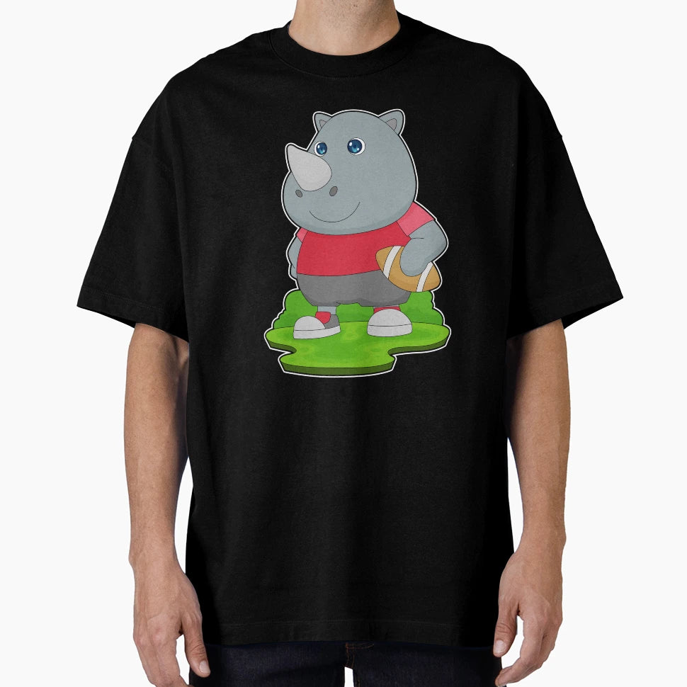 Rhino American Football Sports T-Shirt - Streetwear Style Men Women - T-Shirt, Sweatshirt, Hoodie