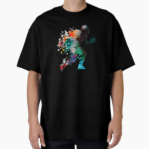 Painted Footballer T-Shirt - Casual Everyday Wear Men Women - T-Shirt, Sweatshirt, Hoodie