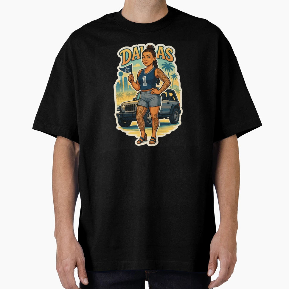Dallas Cowboys Fan Aloha From Lone Star T-Shirt - Novelty Apparel Unisex - T-Shirt, Sweatshirt, Hoodie