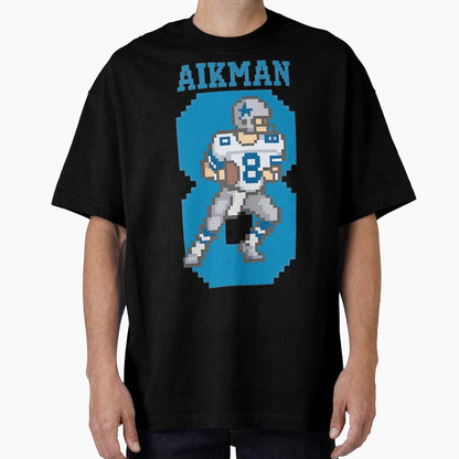 Pixel Quarterback Art Gift You And T-Shirt - Unique Graphic Men Women - T-Shirt, Sweatshirt, Hoodie