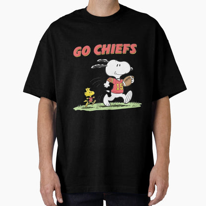 Chiefs Football Duo T-Shirt - Custom Art Print for Adults - T-Shirt, Sweatshirt, Hoodie