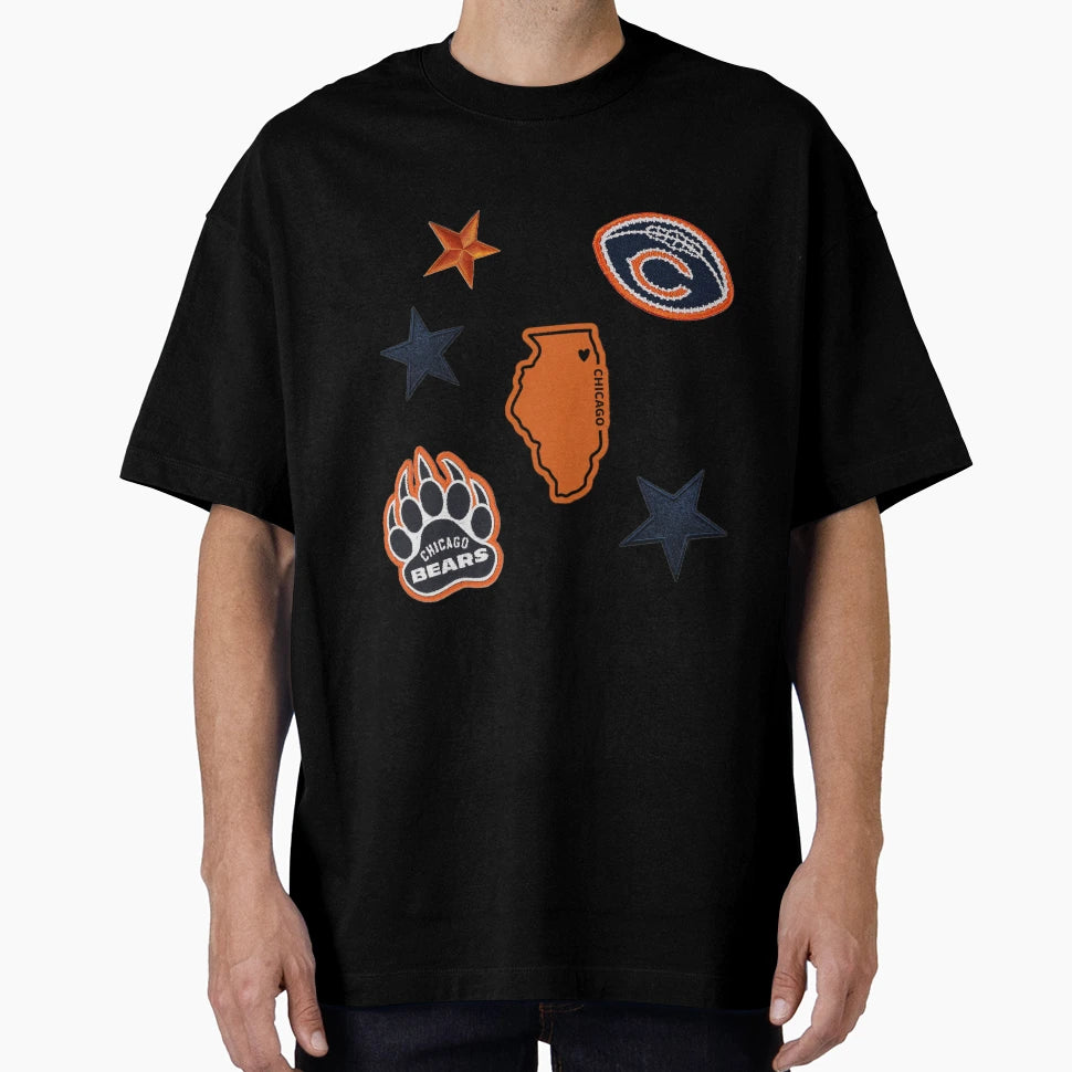 Bears Collage T-Shirt - Minimalist Print for Adults - T-Shirt, Sweatshirt, Hoodie