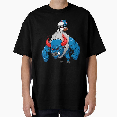 Buffalo And Snoopy Bills Football T-Shirt - Streetwear Style Unisex - T-Shirt, Sweatshirt, Hoodie