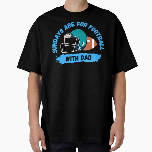 Sundays Are Football Dad T-Shirt - Minimalist Print Unisex - T-Shirt, Sweatshirt, Hoodie