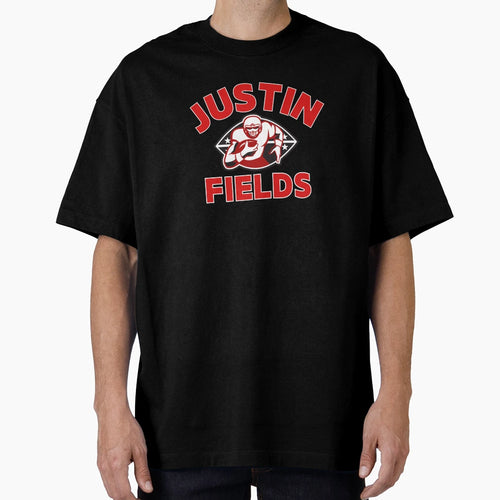 Justin Fields T-Shirt - Minimalist Print for Adults - T-Shirt, Sweatshirt, Hoodie