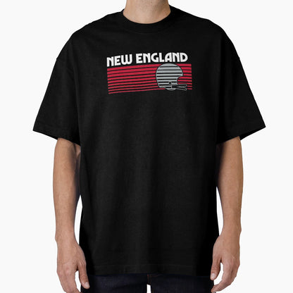 New England Football Helmet Game T-Shirt - Casual Everyday Wear Men Women - T-Shirt, Sweatshirt, Hoodie