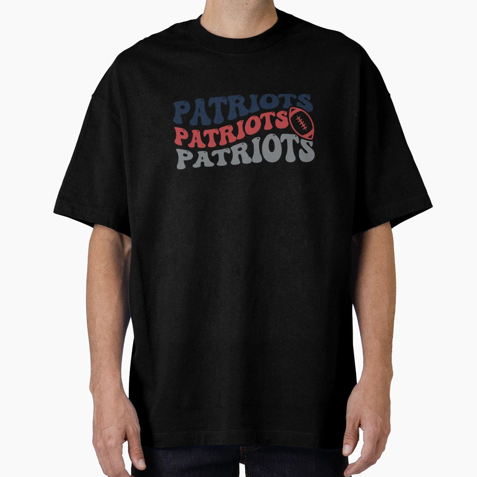 Patriots Football T-Shirt - Graphic Print for Adults - T-Shirt, Sweatshirt, Hoodie