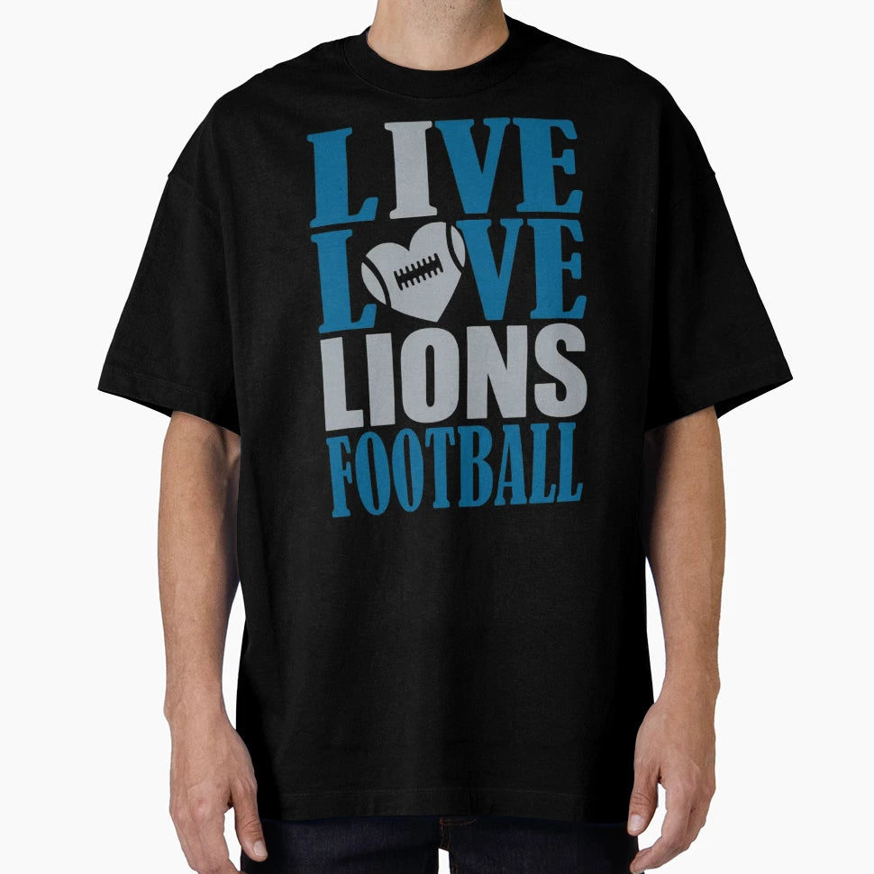 Football Detroit Lions T-Shirt - Novelty Apparel Men Women - T-Shirt, Sweatshirt, Hoodie